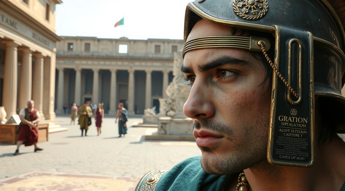 Echoes of the Colosseum - Stylized card game art