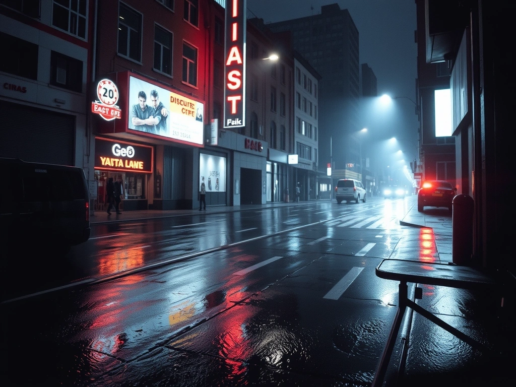 Neon City Environment